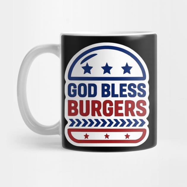 Burger themed July 4th Design by TurnEffect